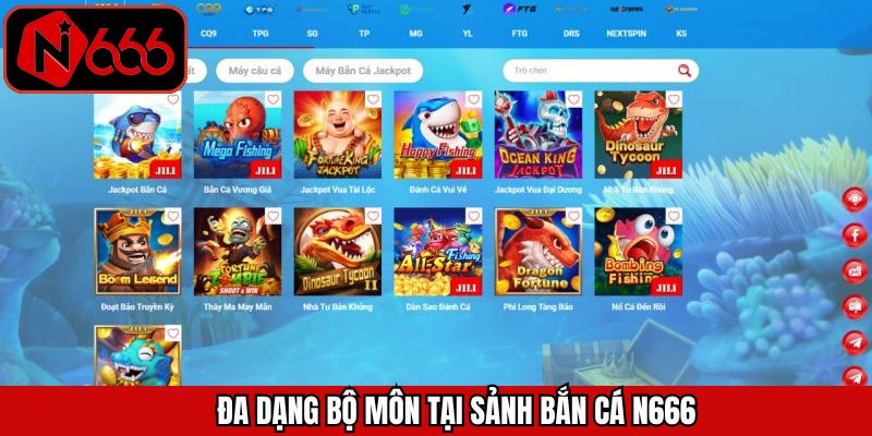 Tổng hợp các danh sách siêu phẩm nhất trong bắn cá N666